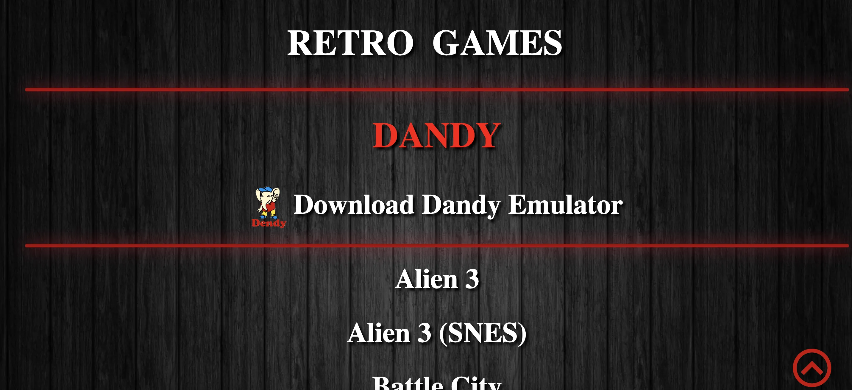 RETRO  GAMES